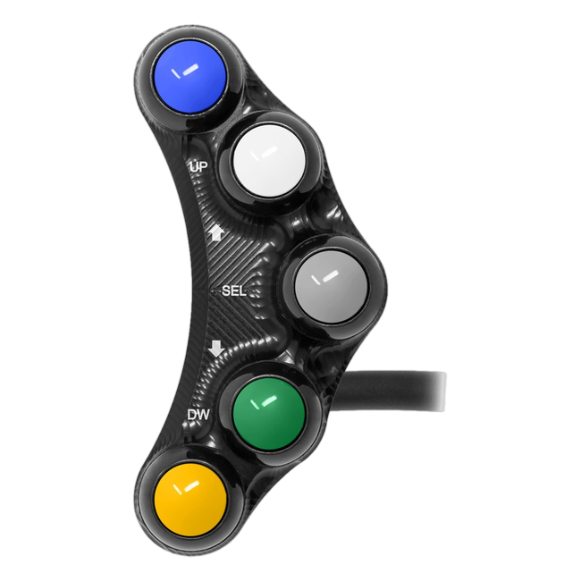 Lenkerschalter Sport links JetPrime BMW M 1000 RR (20-22) JP SPS 003 – für I2M-Dashboard