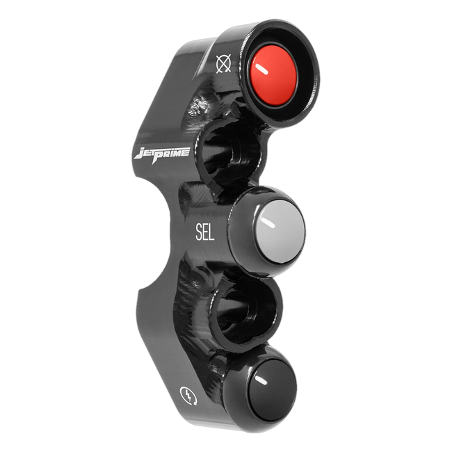 Lenkerschalter Race rechts JetPrime Kawasaki Ninja ZX-10RR (21-25) JP PDR KA054 – universelles Lochbild