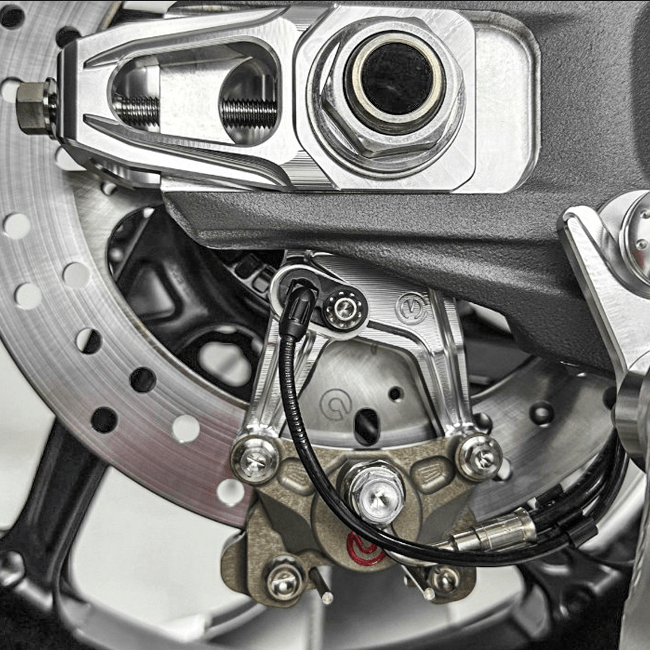 Set napinjača lanca s držačem kočionog klina i Brembo P2-24 64mm X206001 Motocorse Ducati Panigale V4/S (25-26) 