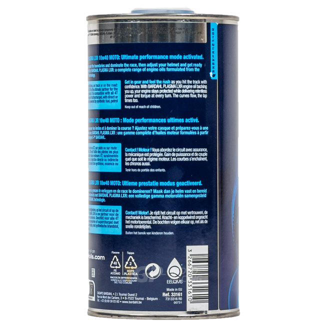 Bardahl 10W40 Plasma LXR - 1 litra premium ulja 