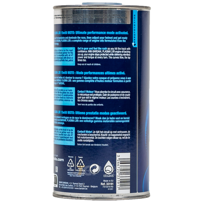 Bardahl 15W50 Plasma LXR - 1 Litar Premium ulja 