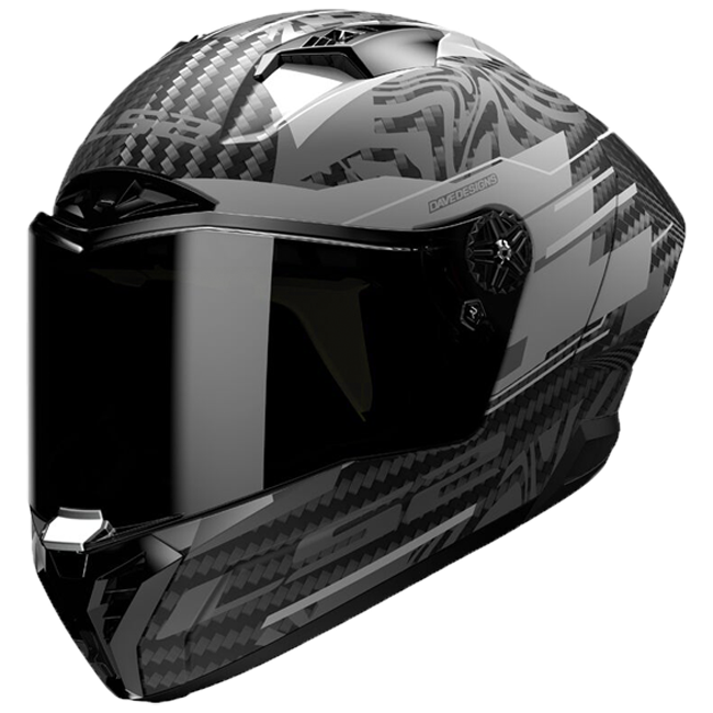 LS2 FF805 kaciga Thunder GP Aero Polar Matt Crna 168058965 