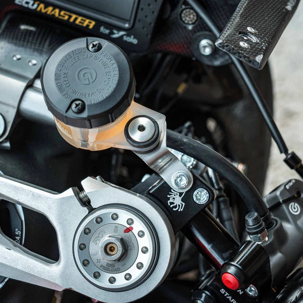 Kit nosača spremnika za kočnicu/klizanje WorldSSP Feel Racing Ducati Panigale V2 955 (20-24) FR.08.KIT 