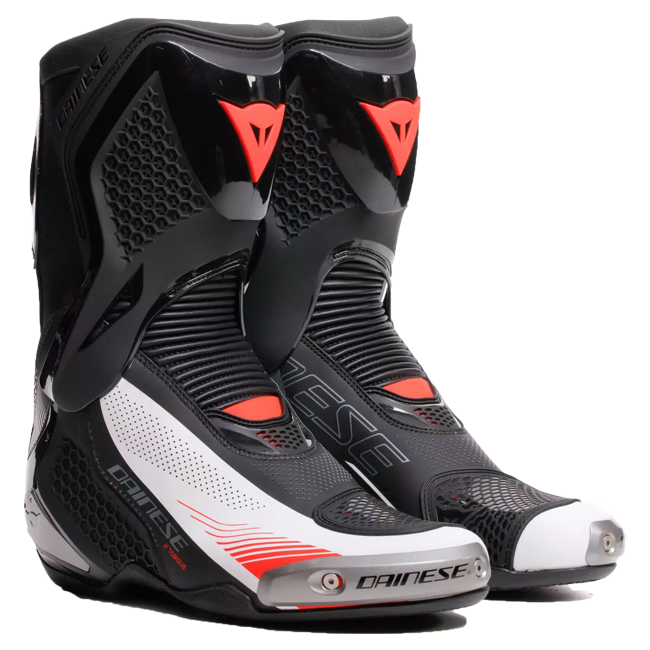 Dainese Torque 4 Air Racing i cestovni motociklistički čizme ljeto | Muški | Crna/Bijela/Crvena | 2017900086N3200 