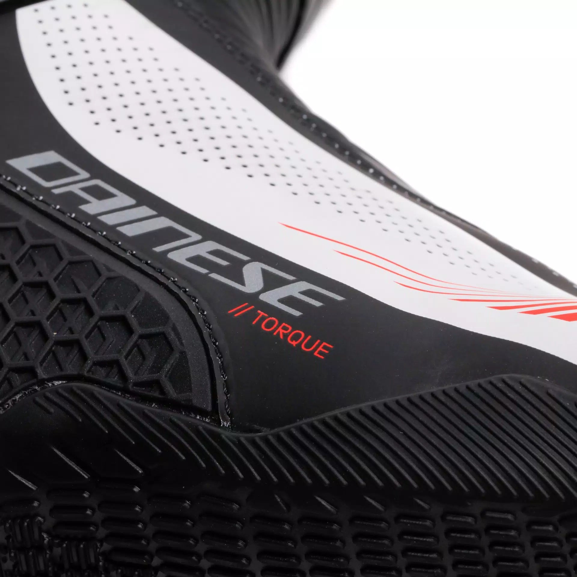 Dainese Torque 4 Air Racing i cestovni motociklistički čizme ljeto | Muški | Crna/Bijela/Crvena | 2017900086N3200 