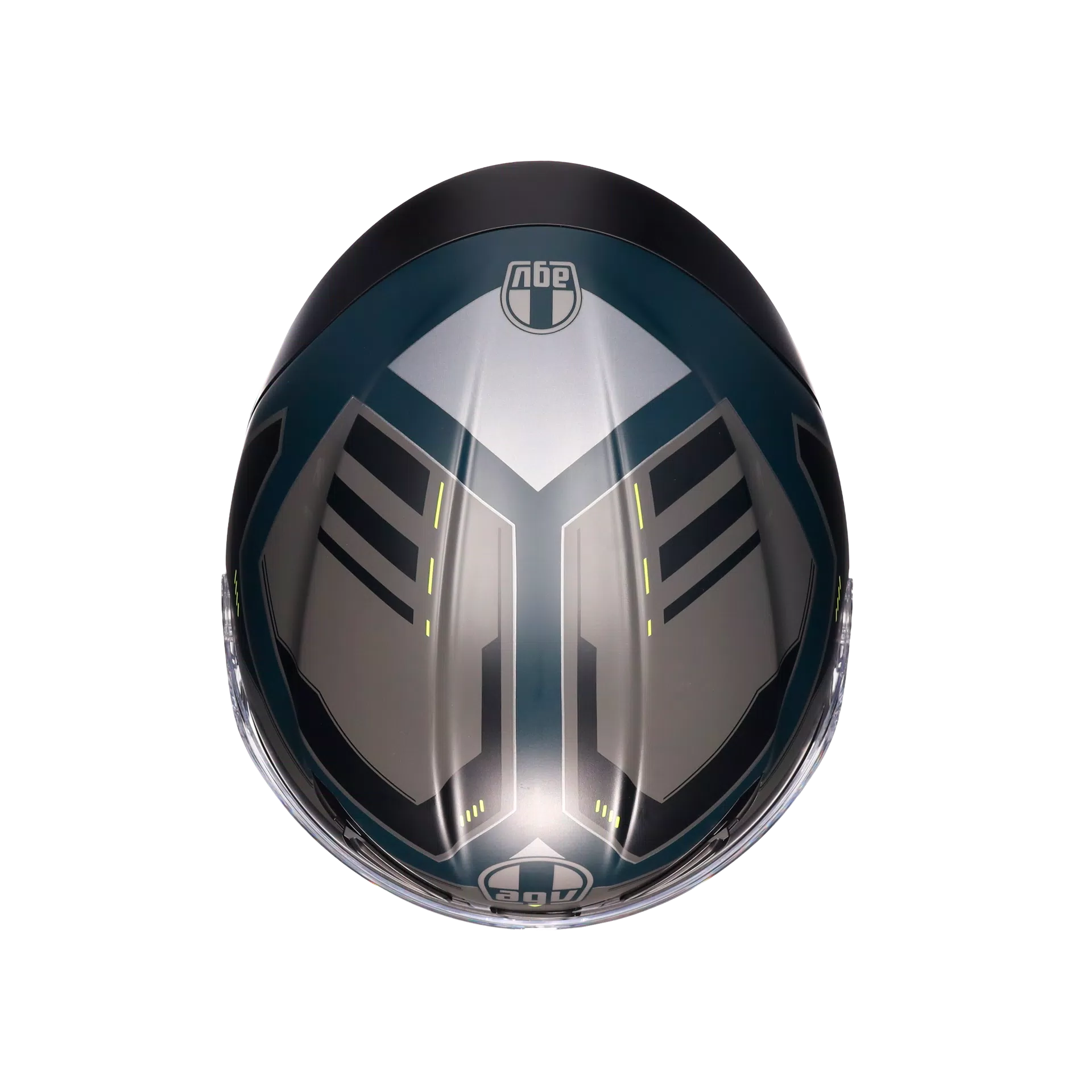 AGV K6 S kaciga Enhance Matt Siva/Žuta Fluo | 2118395001022 