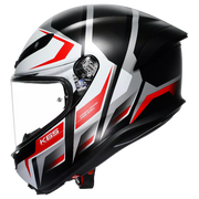 AGV K6 S kaciga Karve Matt Crna/Bijela/Crvena | 2118395001025 