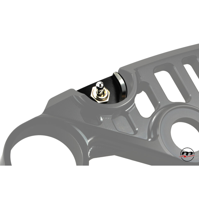 Schalter-Halter für Straßen-Gabelbrücke oben Melotti Racing Yamaha YZF-R1 (12-21) SI.YA.307S1 – Bild 3