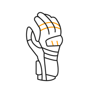 1x set rukavica (lijeva + desna)