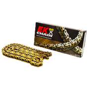 EK lanac 520 RRX Zlatni/Zlatni NX-prsten otvoren s zakovicama – 84 do 146 karika 