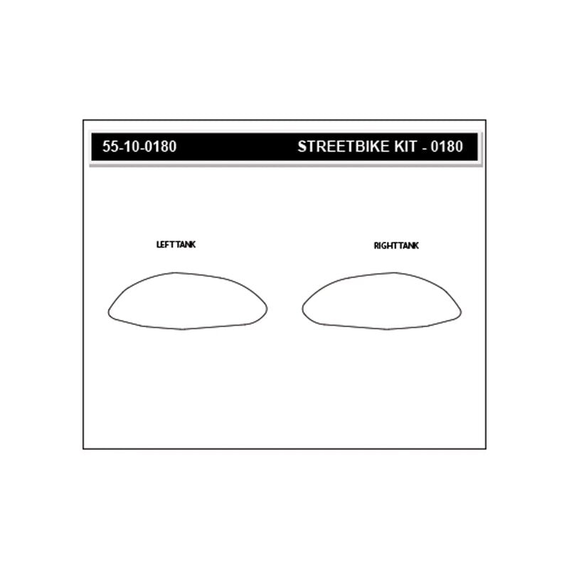 Stompgrip Vulcano Traction Pads Aprilia RSV4/RR/1100 Factory (21-26) 55-10-0180 