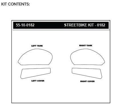 Stompgrip ikonični jastuči za prianjanje Yamaha YZF-R7 (21-26) 55-14-0182 
