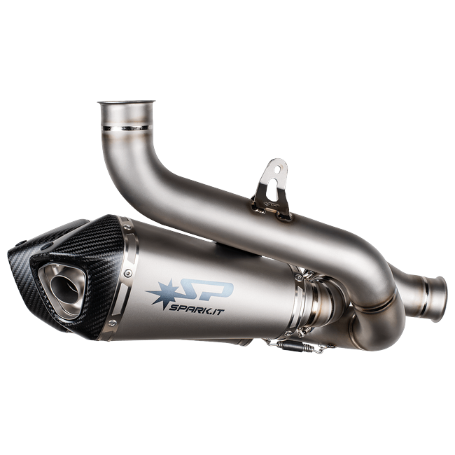 Spark Exhaust Halbkomplette Anlage Racing Satz Konix Evo Titanium Ducati V4/V4 S (25-26) GDU8856T