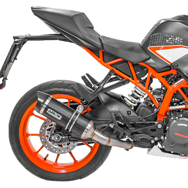 Arrow Slip-On Thunder Aluminij Dark KTM RC 390 (17-20) 71860AKN 