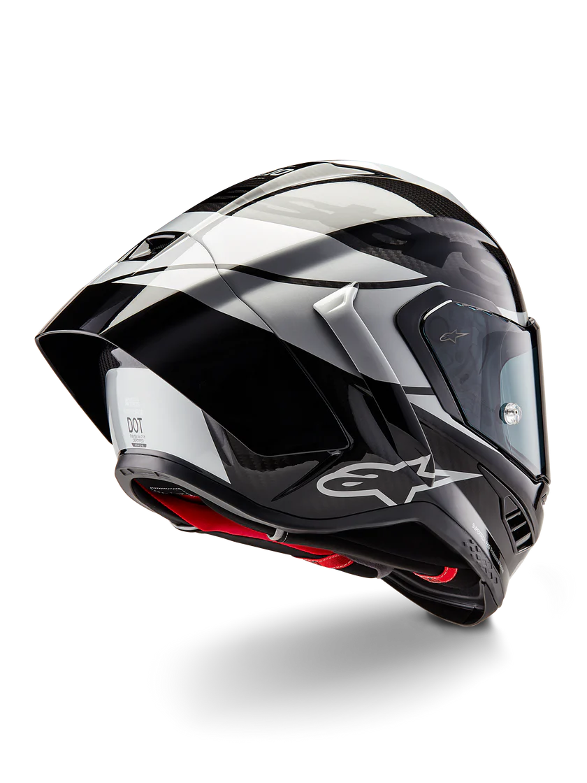 Alpinestars Supertech R10 Element kaciga karbon crna srebrna 8200324-1368 