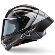 Alpinestars Supertech R10 Element kaciga karbon crna srebrna 8200324-1368 