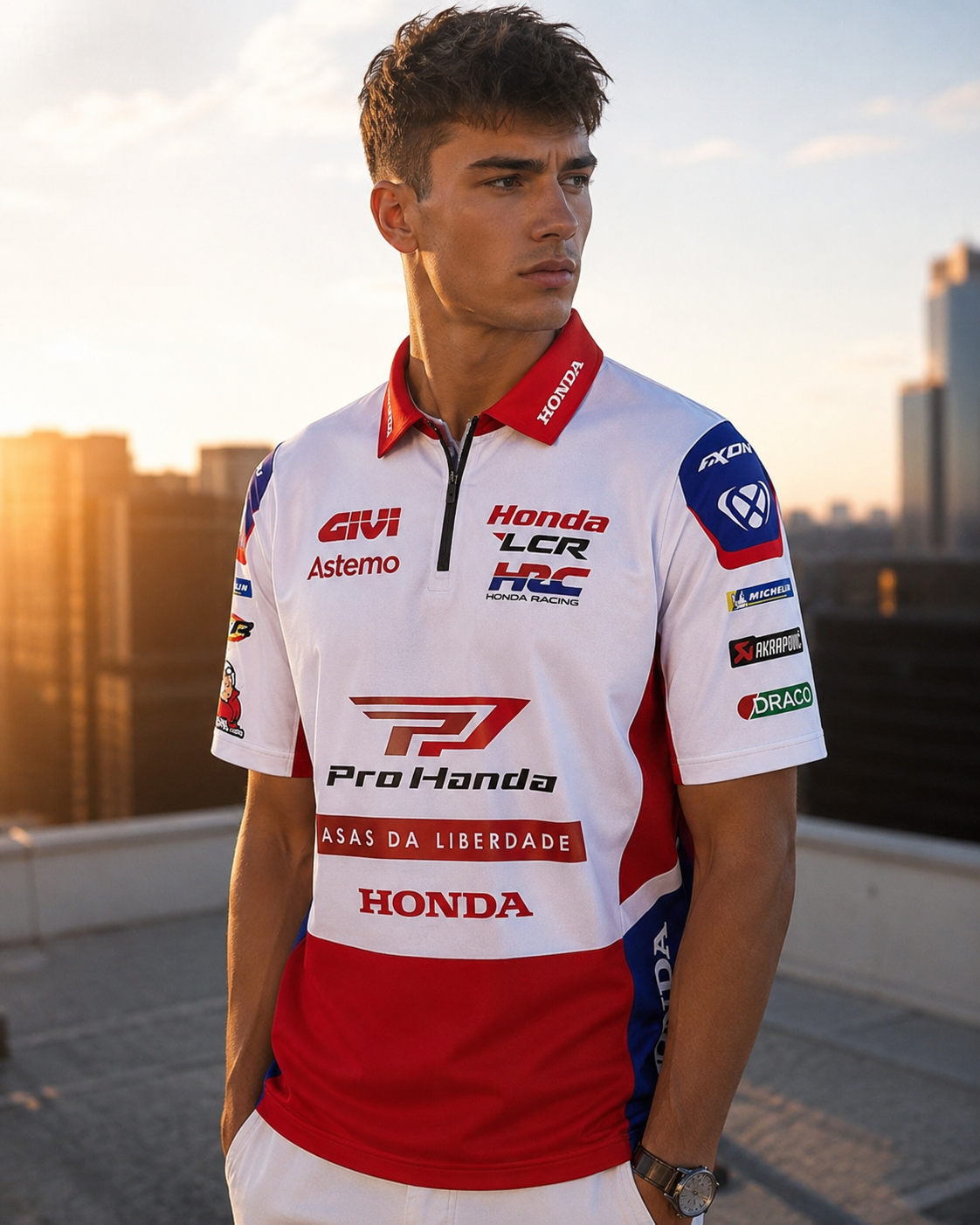 LCR Honda Racing-Team replika polo majica 2026 IXON 