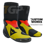 Dainese Axial 2 Air Racing und Straßen Motorradstiefel Herren | Germania Edition | Custom Works