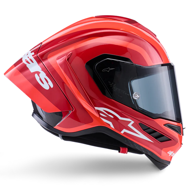 Alpinestars Supertech R10 kaciga Arius dvostruka crvena sjajna 8203926-1683 