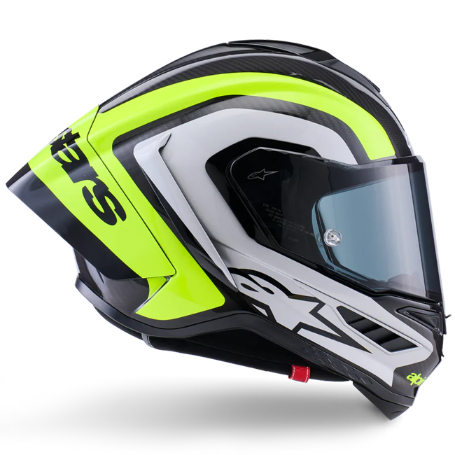 Alpinestars Supertech R10 kaciga Arius Žuta Fluo Sjaj 8203926-1699 