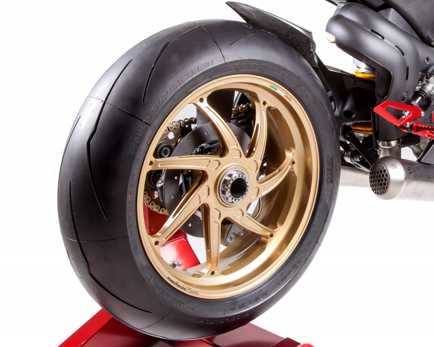 SICOM Carbon-Keramika stražnje kočione diskove T-Drive 245x6mm Kit Ducati Panigale V2 955 (20-24) 