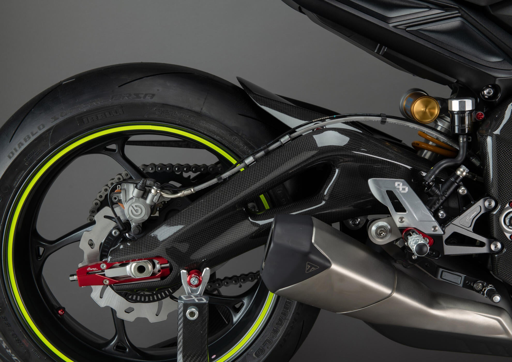 Karbon pokrivači za ovjes LighTech Triumph Street Triple 765 S / R / RS / Moto2 (17-26) CART2460 