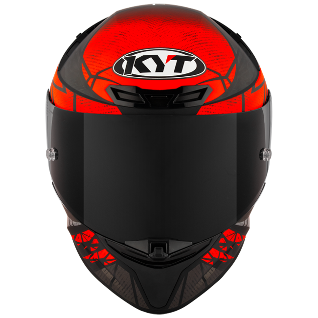 KYT TT-Revo kaciga Combustion Red mat Y6TR0038 