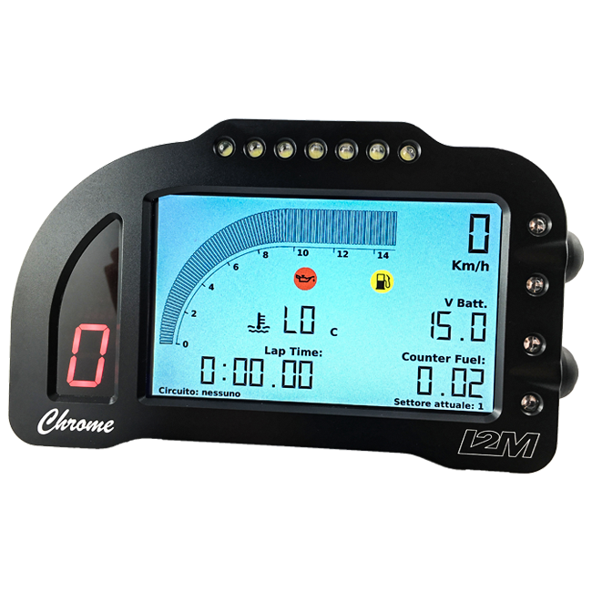 I2M Chrome Lite Instrument tabla BMW S1000RR K46 (09-18) 