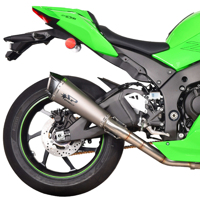 Spark ispušni sustav Slip-On Konix EVO + KAT zamjenska cijev Kawasaki ZX-10 R/RR (21-26) GKA8841T 