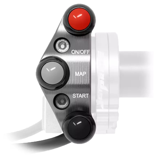 Prekidač na upravljaču za JetPrime JP ACC 109 plin za Aprilia RSV4/RR/1100 Factory (21-26) JP PLD 160 