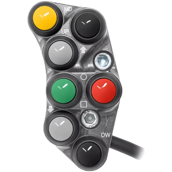 Prekidač upravljača Race lijevi JetPrime Ducati Panigale V4/S/R (25-26) JP PSR DU056 