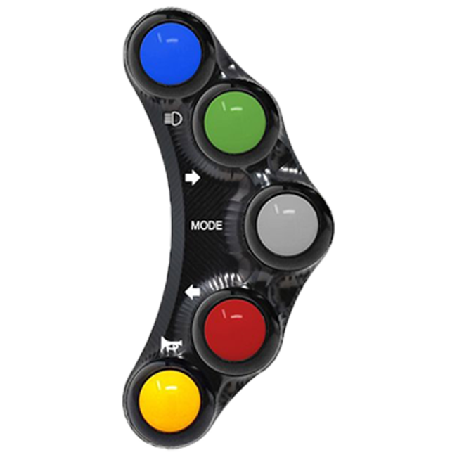 Upravljački prekidač lijevi JetPrime Suzuki GSX-R 1000 (17-23) JP PLS 011 