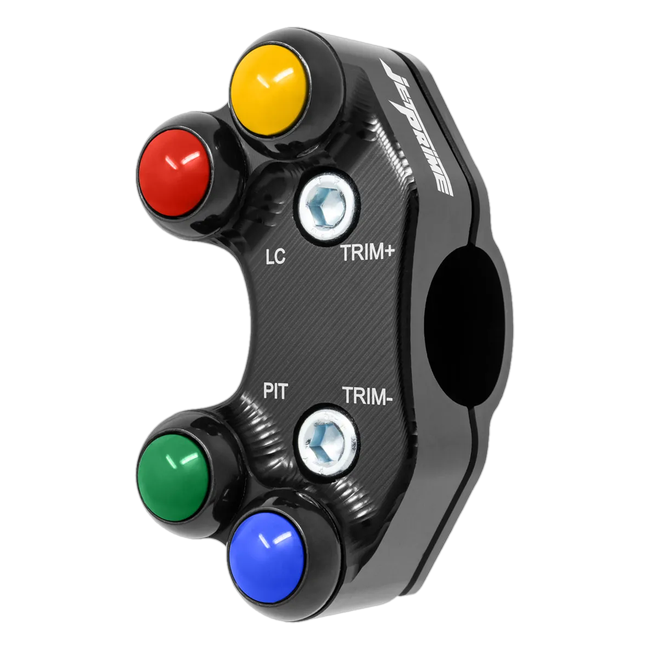 Lenkerschalter SuperSport links JetPrime Ducati Panigale V2 955 (20-24) JP SPS 004 – für Feel-Racing-Dashboard