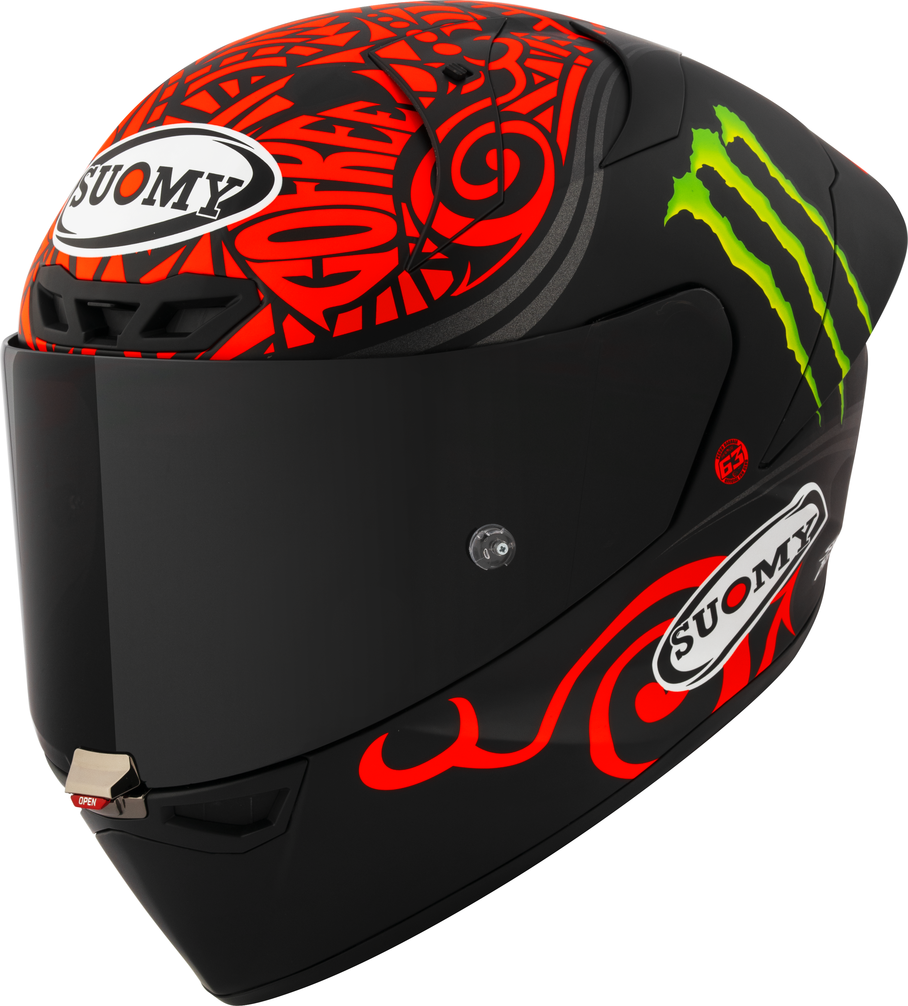 Suomy S1-XR GP kaciga Francesco Pecco Bagnaia Monster Replica 2024 K6SX0013 