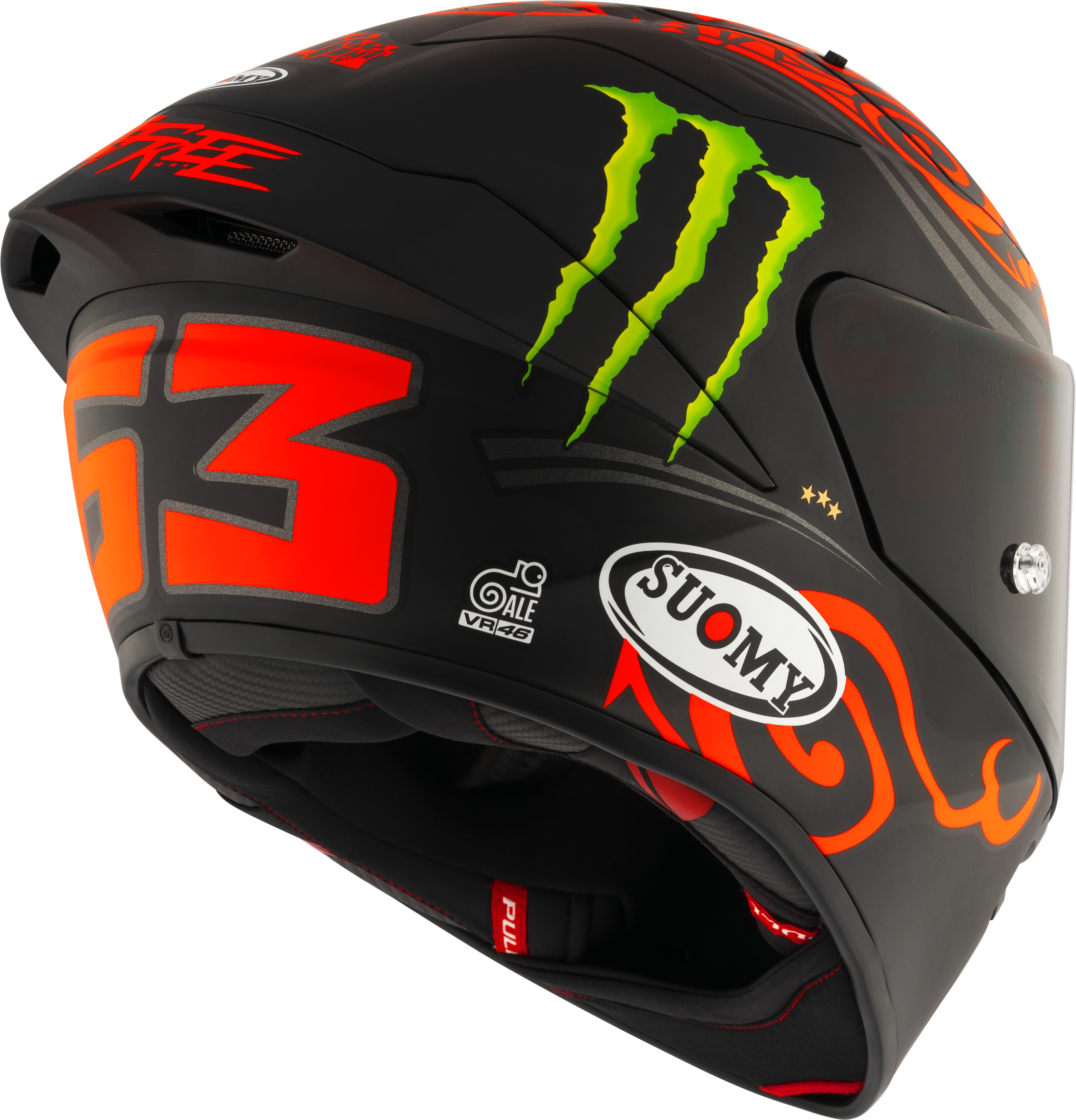 Suomy S1-XR GP kaciga Francesco Pecco Bagnaia Monster Replica 2024 K6SX0013 