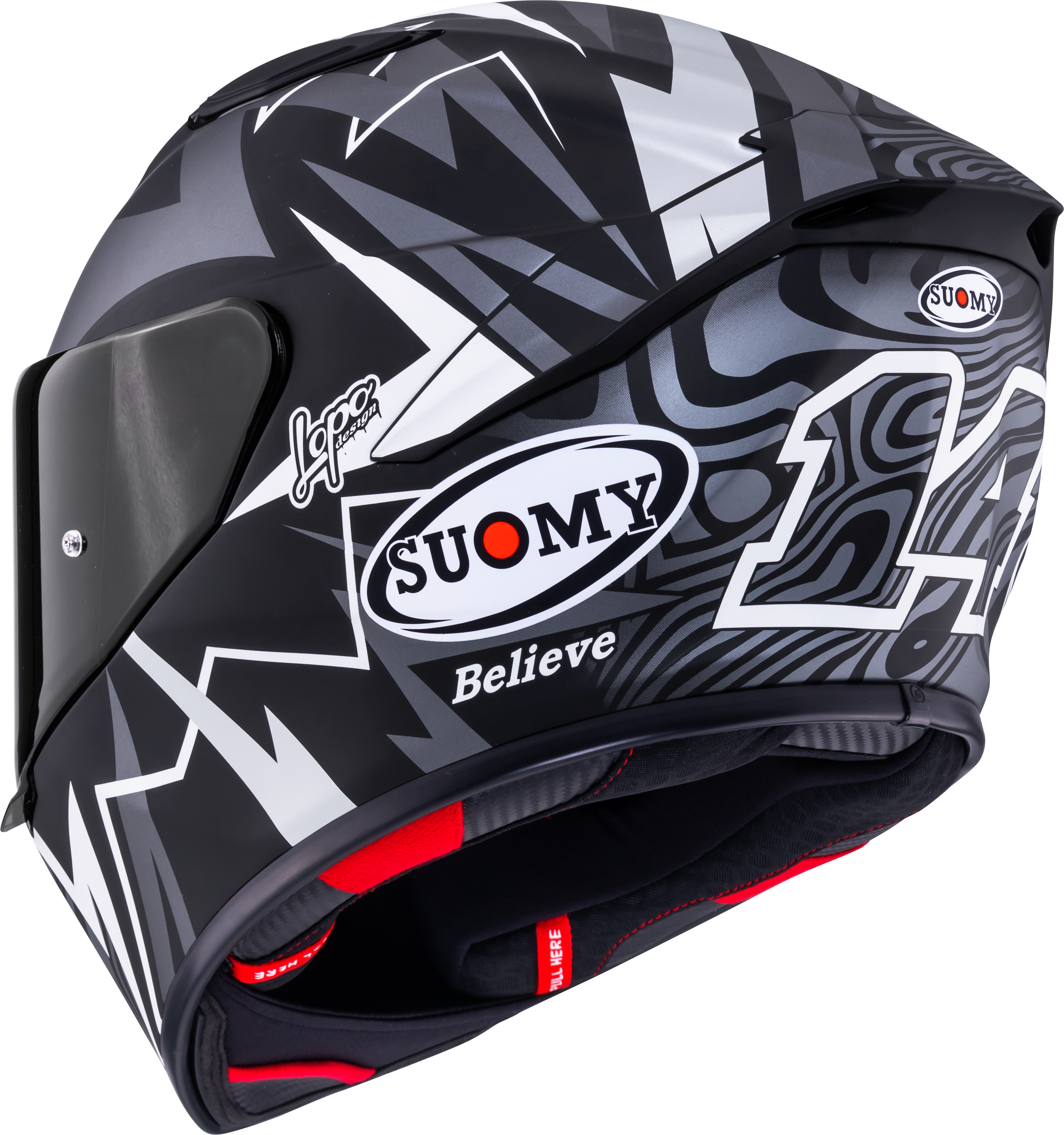 Suomy Track-1 kaciga Matt Sam Lowes Replica 2025 Zimska edicija K6T10021 