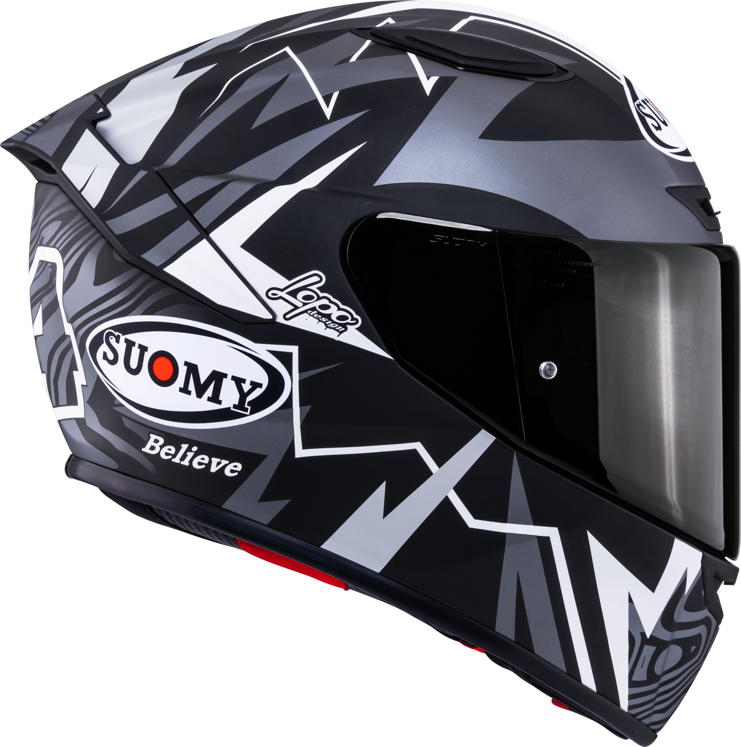 Suomy Track-1 kaciga Matt Sam Lowes Replica 2025 Zimska edicija K6T10021 