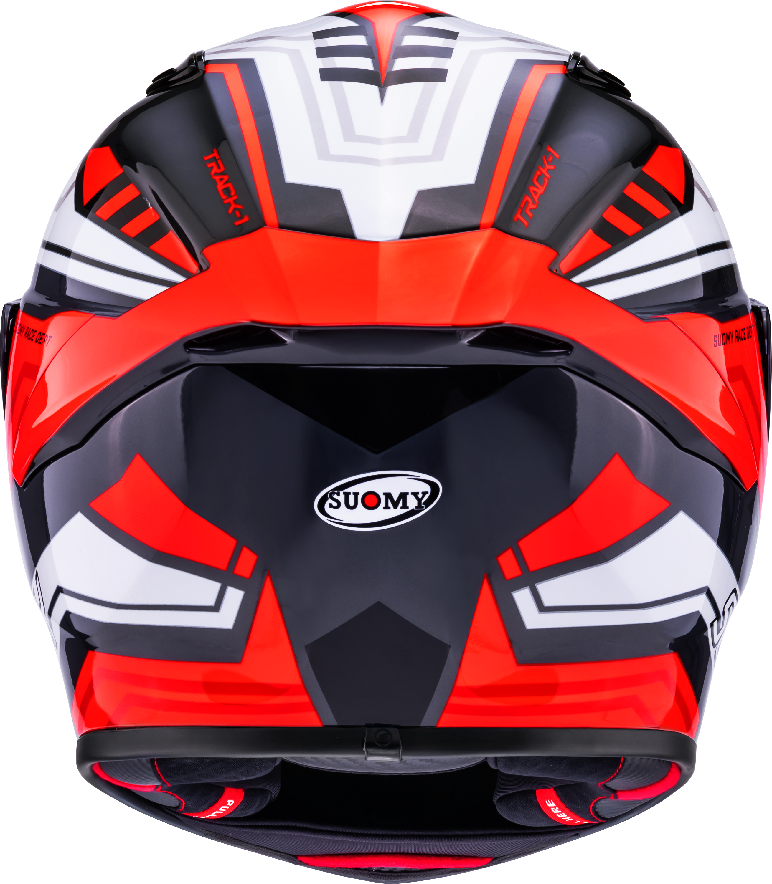 Suomy Track-1 kaciga Framework Bijela/Crvena K6T10022 
