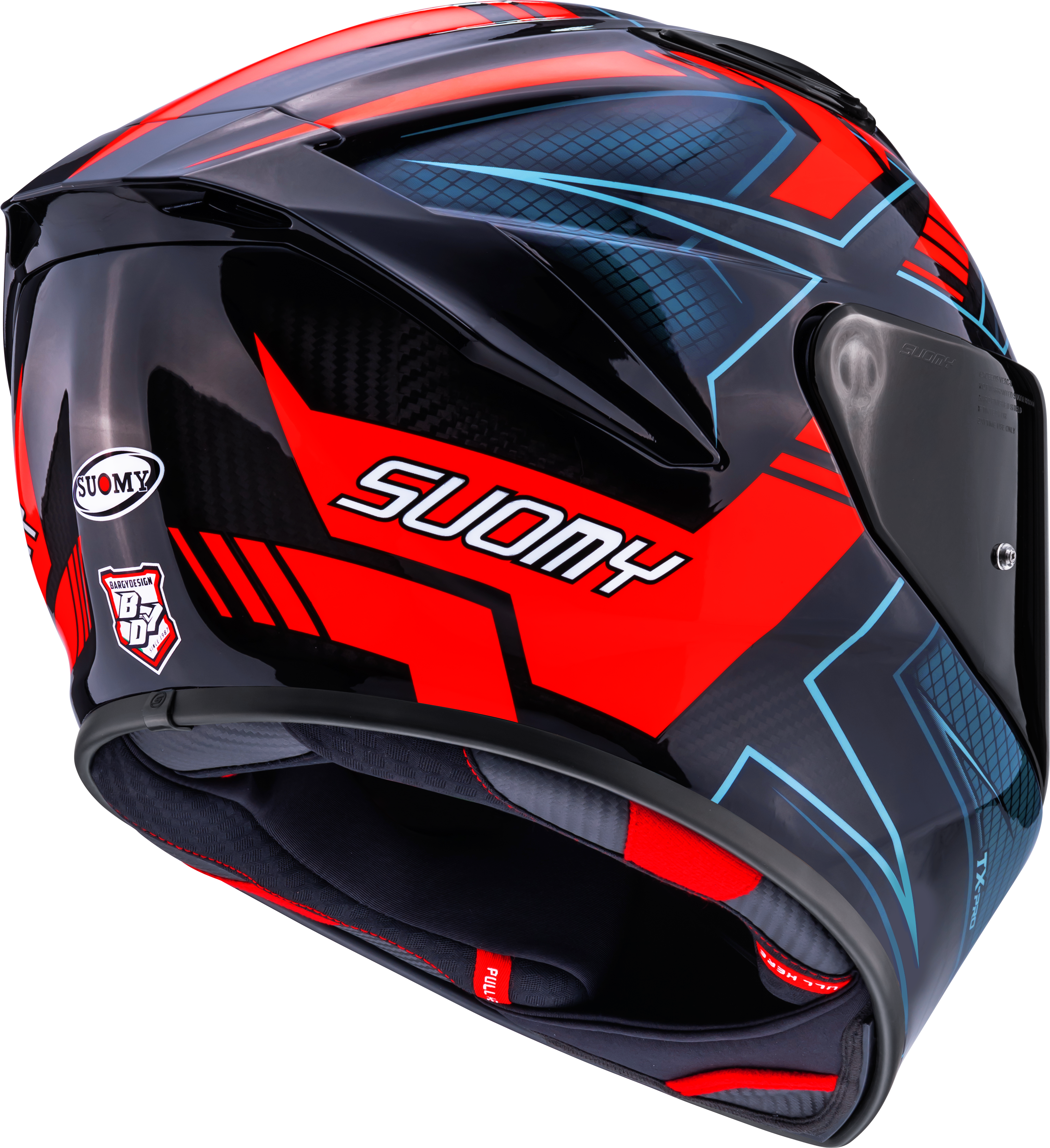 Suomy TX-Pro kaciga Besprijekorna Crvena K6TX0013 