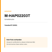 Akrapovic Schalldämpfer Yamaha R7 (25-25) M-HAP02203T — Platzhalter, kein Herstellerfoto verfügbar
