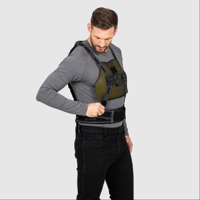 Knox Micro-Lock Štitnik za prsa | Muškarci | Crna | 1014729044180 