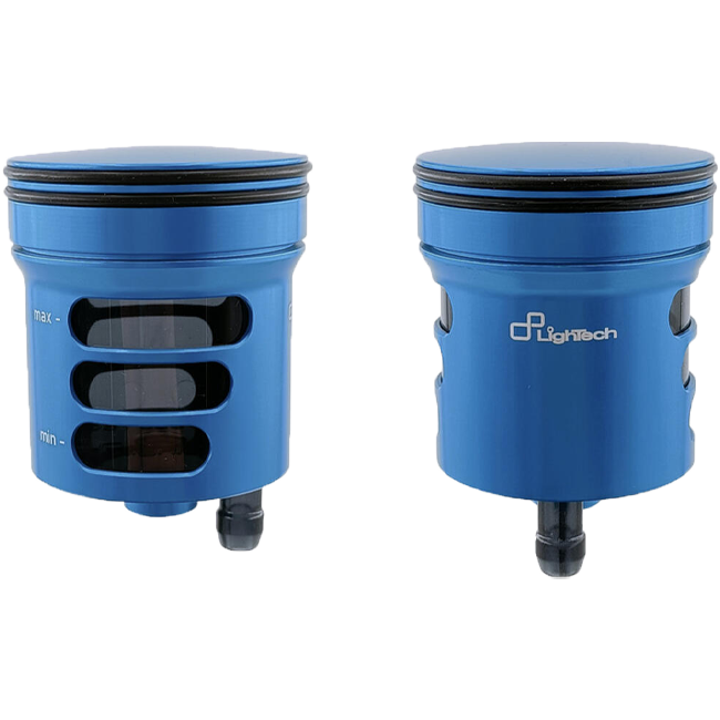 LighTech spremnik za ulje kočnica i spojke 30 cm³ – CNC aluminij, obojen | Univerzalni spremnik za motocikle 