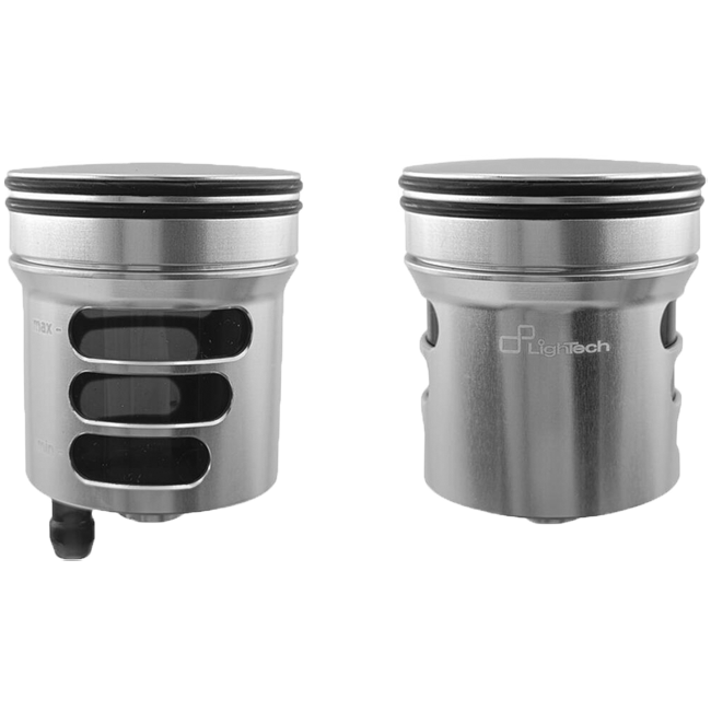 LighTech spremnik za ulje kočnica i spojke 30 cm³ – CNC aluminij, obojen | Univerzalni spremnik za motocikle 