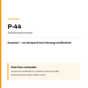 Akrapovic Zylinderkopf-Innenteil P-44 — Platzhalter, kein Herstellerfoto verfügbar