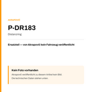 Akrapovic Distanzring P-DR183 — Platzhalter, kein Herstellerfoto verfügbar