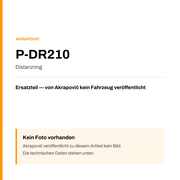 Akrapovic Distanzring P-DR210 — Platzhalter, kein Herstellerfoto verfügbar