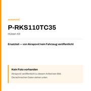 Akrapovic Hülsen-Kit P-RKS110TC35 — Platzhalter, kein Herstellerfoto verfügbar