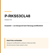 Akrapovic Hülsen-Kit P-RKS53CL48 — Platzhalter, kein Herstellerfoto verfügbar