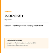 Akrapovic Repack-Kit P-RPCK51 — Platzhalter, kein Herstellerfoto verfügbar