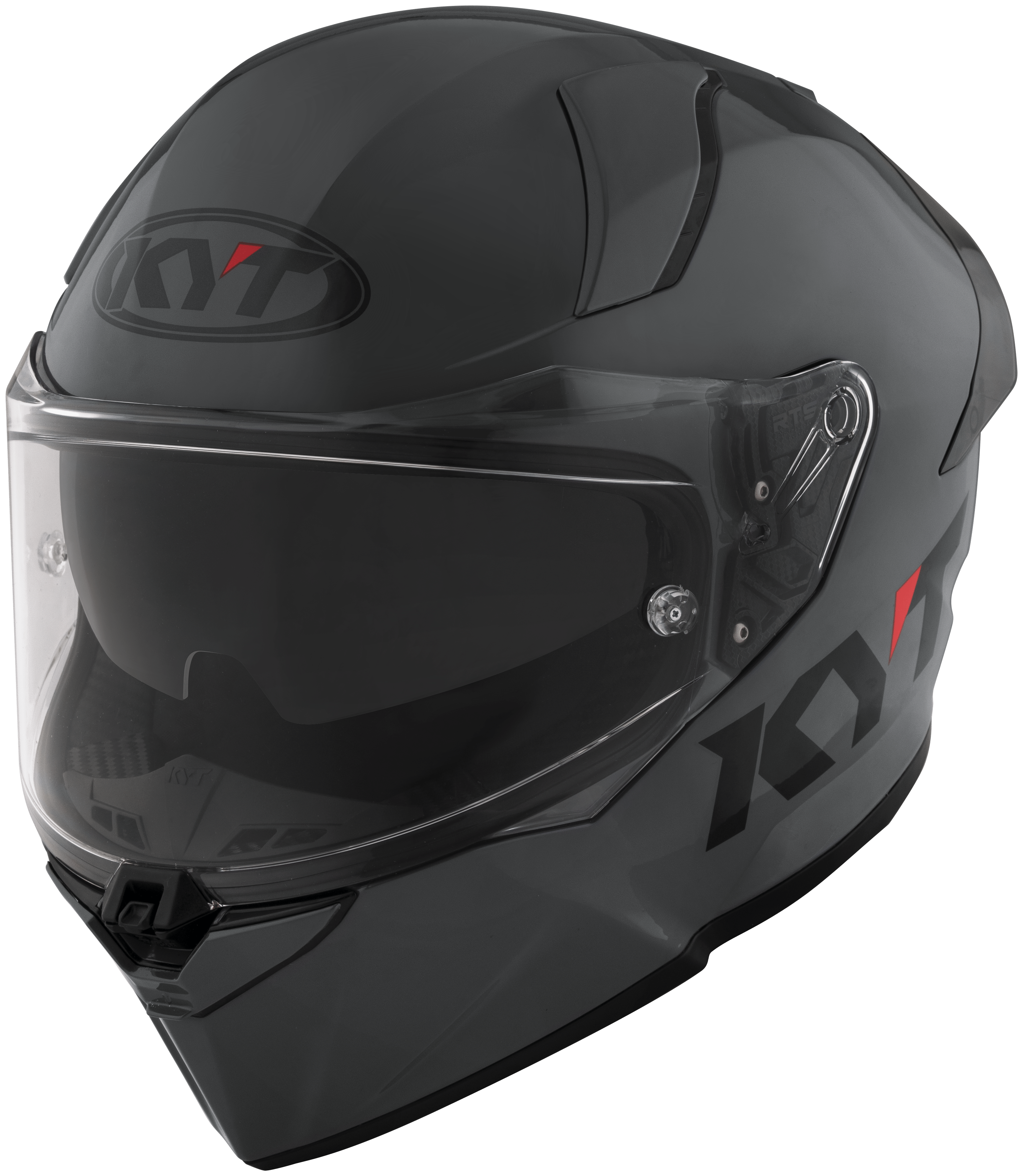 KYT R2R kaciga plain siva Y6R200W1 